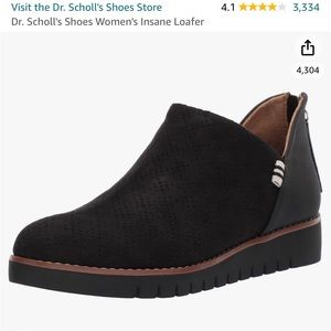 Dr. Scholl’s Womens  Insane Black Size 7.5 M NIB